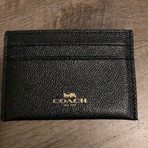 Coach card holder